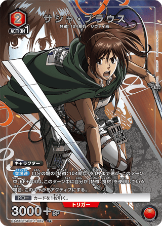 {UA23BT/AOT-1-082}Sasha Blouse(parallel rare)